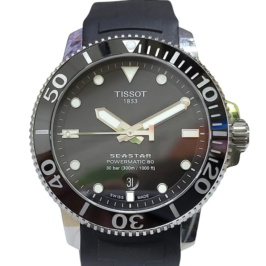 Tissot T120407A Seastar 1000 Powermatic 80 Automatic Watch 43mm