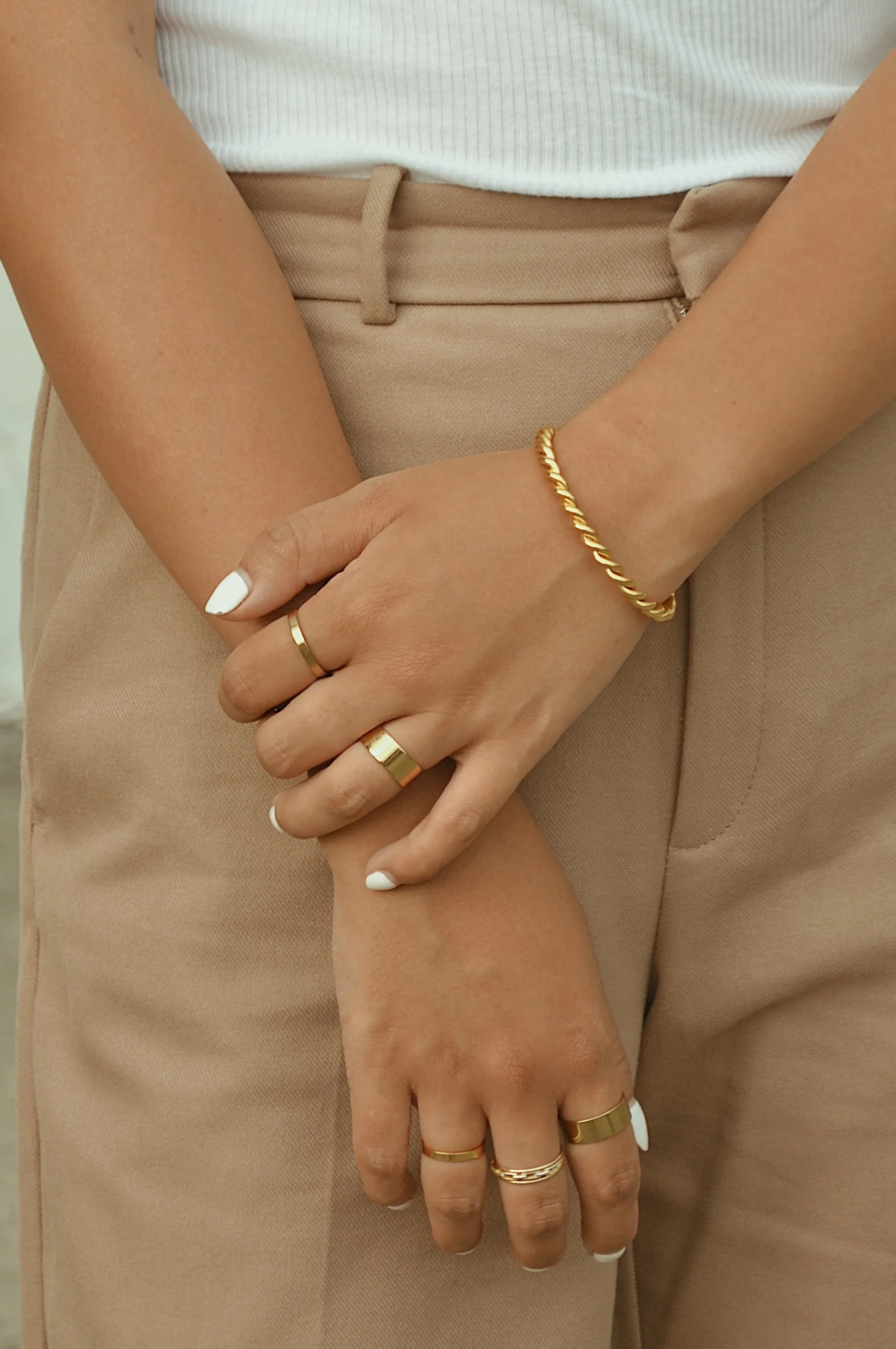 Twisted Cuff Bangle