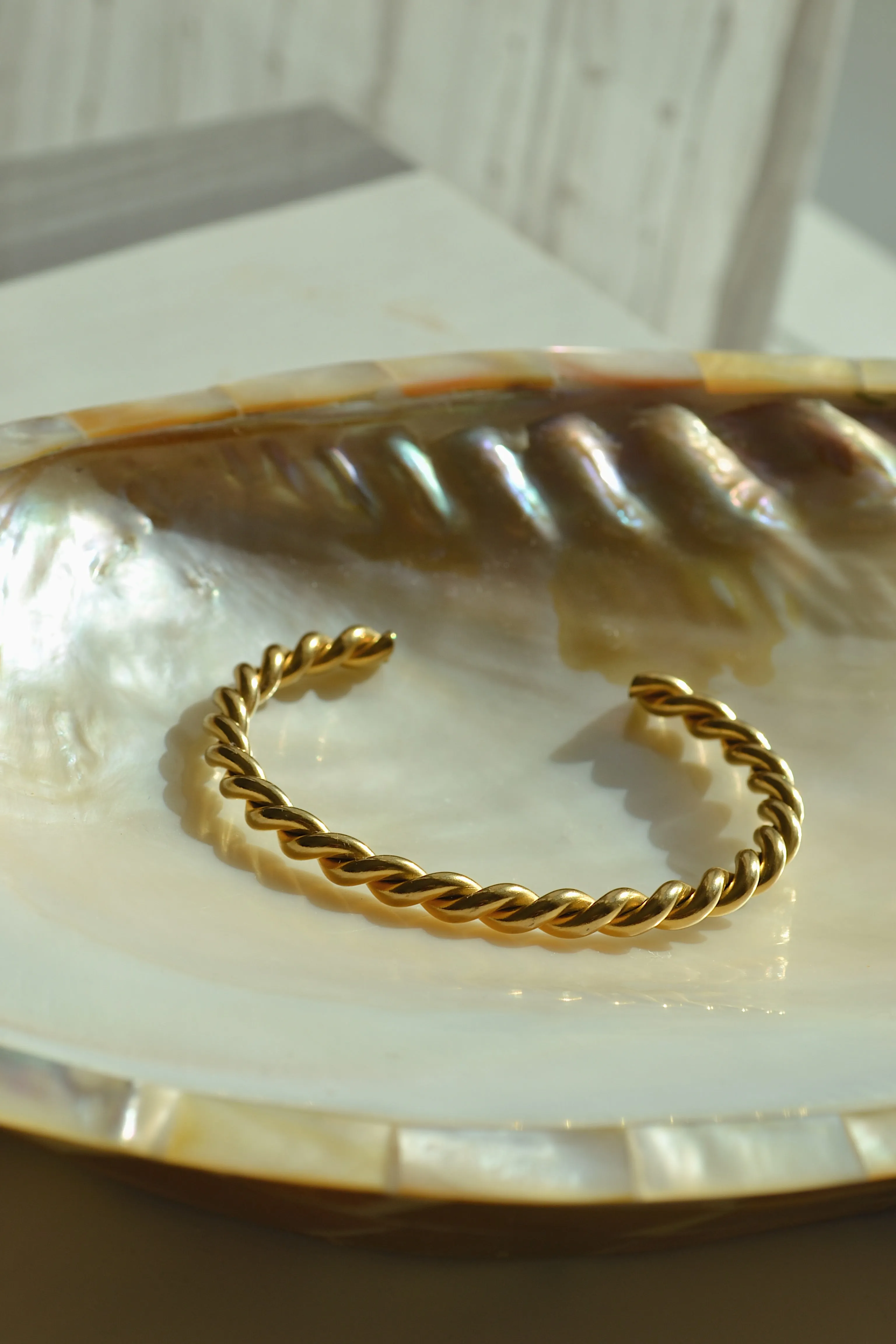 Twisted Cuff Bangle