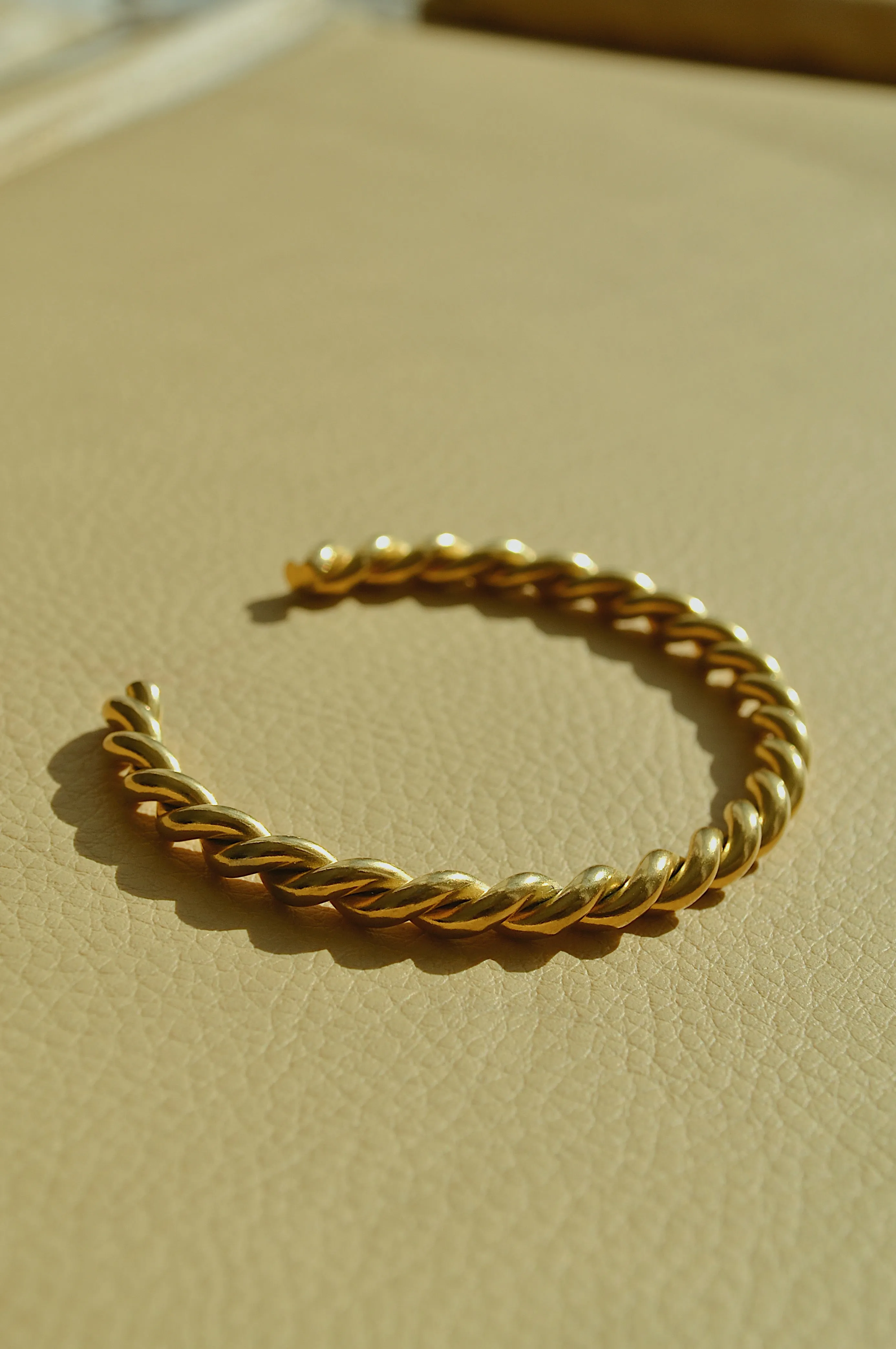Twisted Cuff Bangle