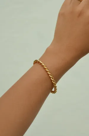 Twisted Cuff Bangle