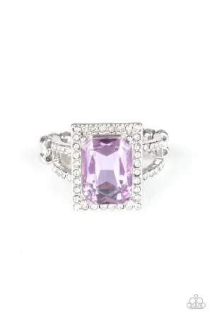 Utmost Prestige Purple Paparazzi Ring