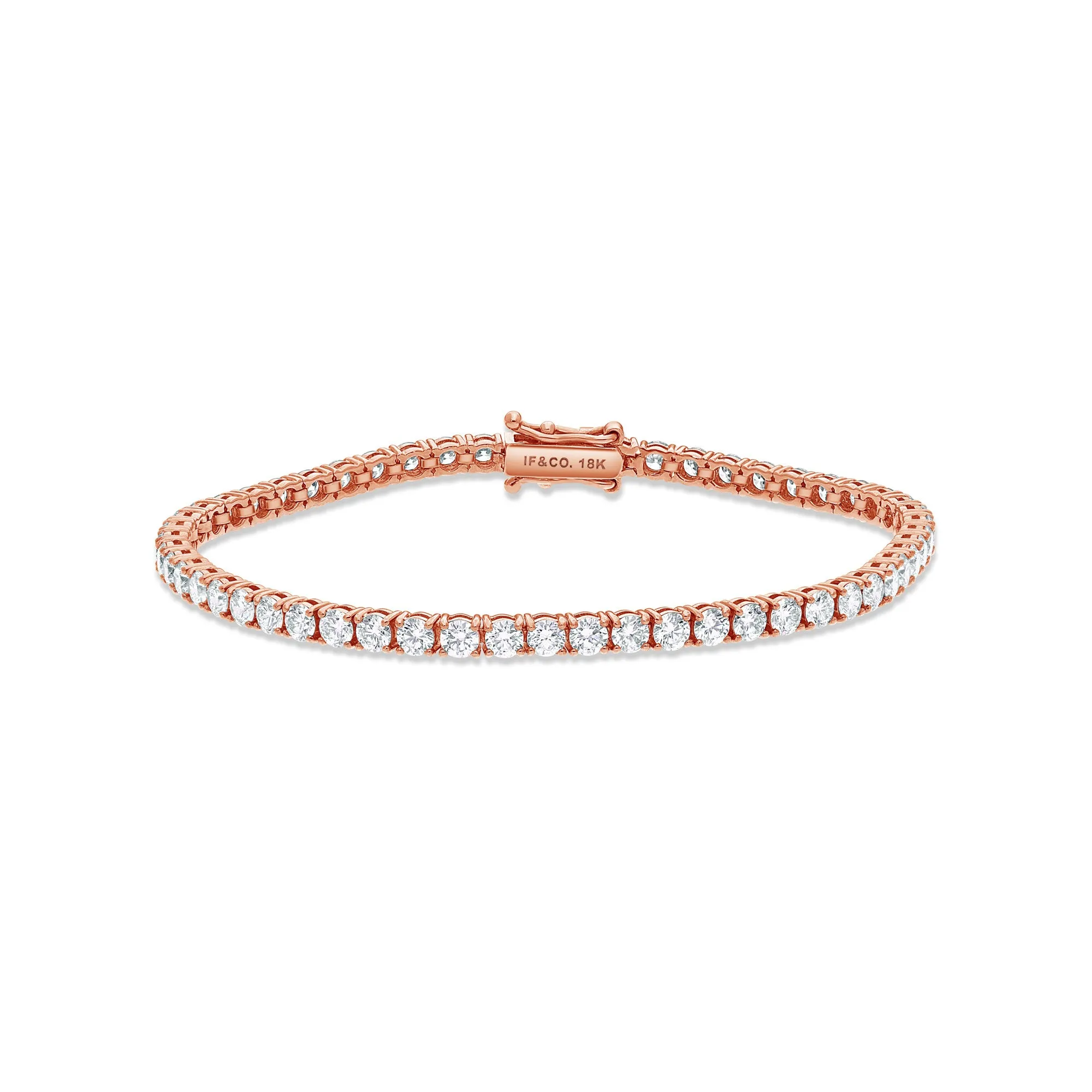 Vincent Diamond Tennis Bracelet (8-Point)