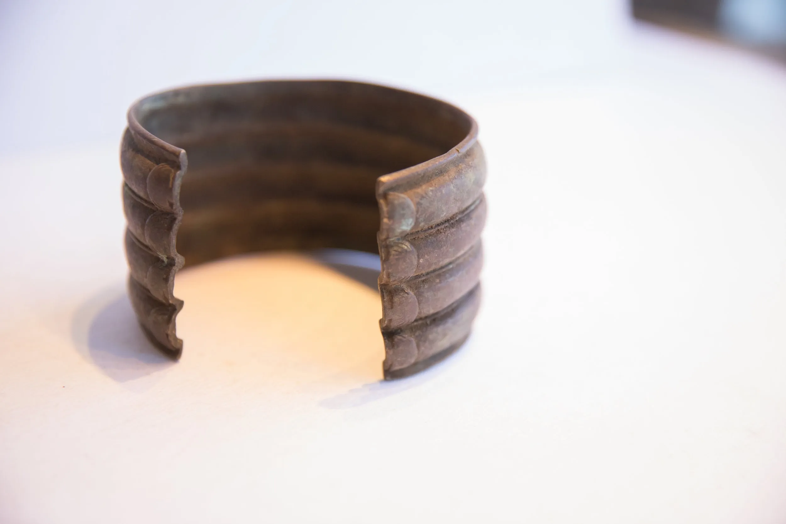 Vintage African Wide Cuff Bracelet