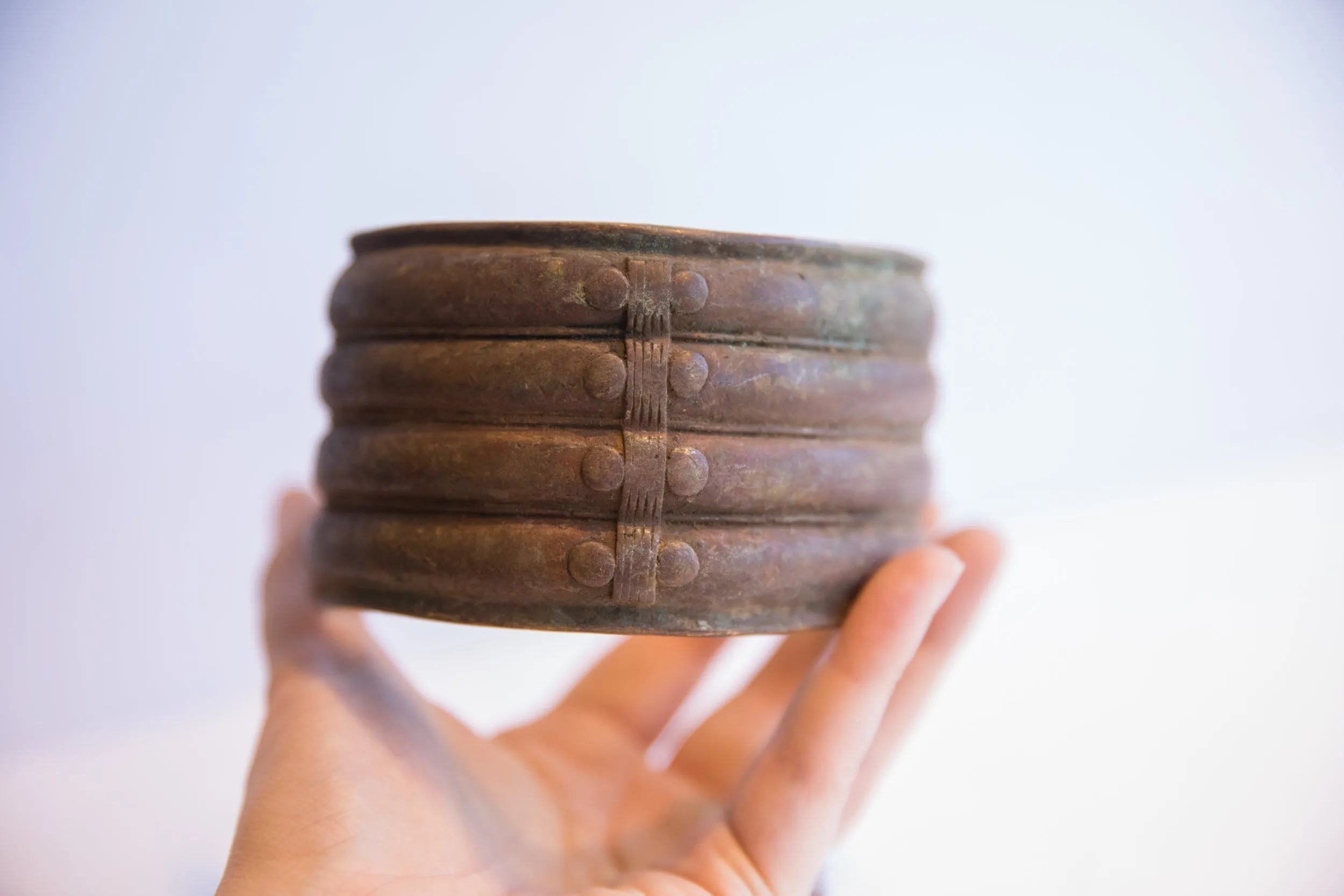 Vintage African Wide Cuff Bracelet