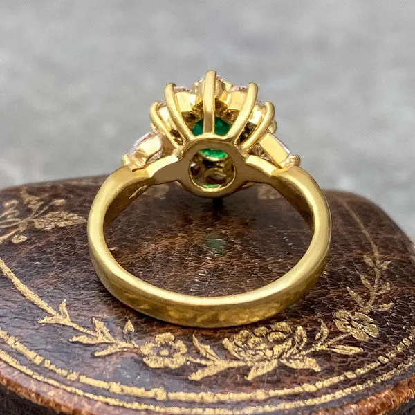 Vintage Emerald & Diamond Ring