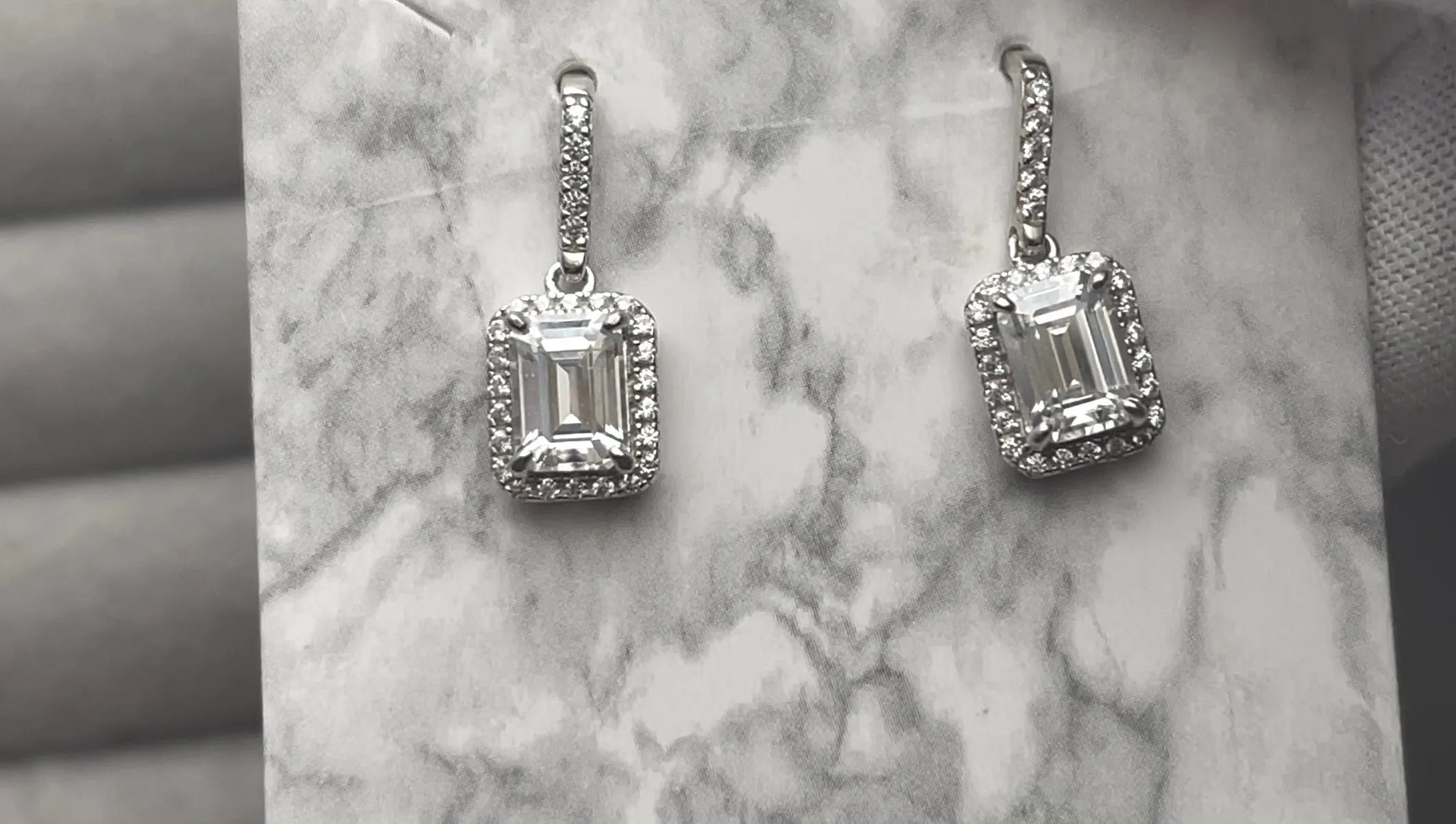 VVS1 Moissanite Diamond Earrings | Moissanite Diamond Earrings | Womens Emerald Earrings | Earrings | Moissanite Earrings | Emerald Earrings