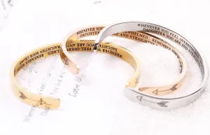Whenever You Feel Overwhelmed... Remember Whose... You Are And Straighten Your Crown - Bracelet And Men's Bracelets