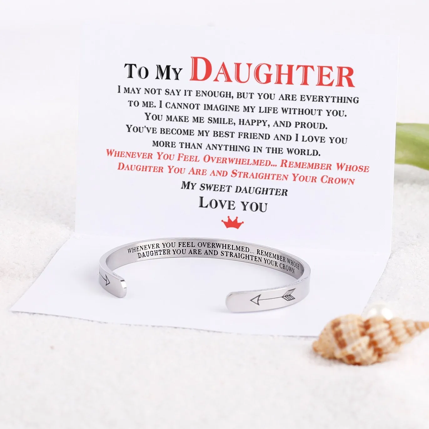 Whenever You Feel Overwhelmed... Remember Whose... You Are And Straighten Your Crown - Bracelet And Men's Bracelets