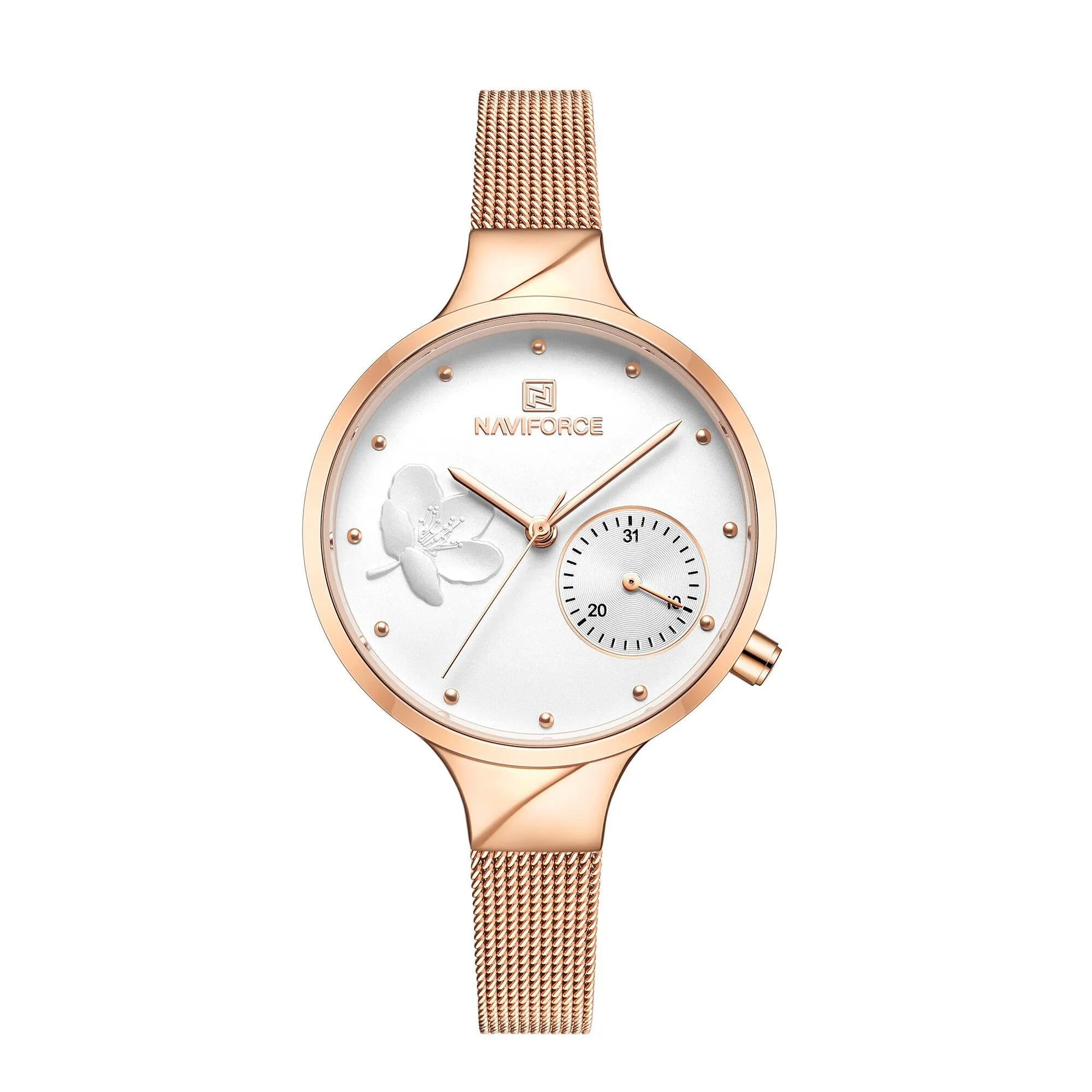 Women's Flower Dial Quartz Watches