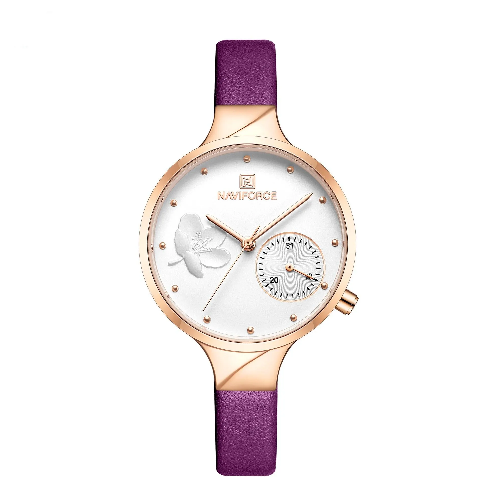 Women's Flower Dial Quartz Watches