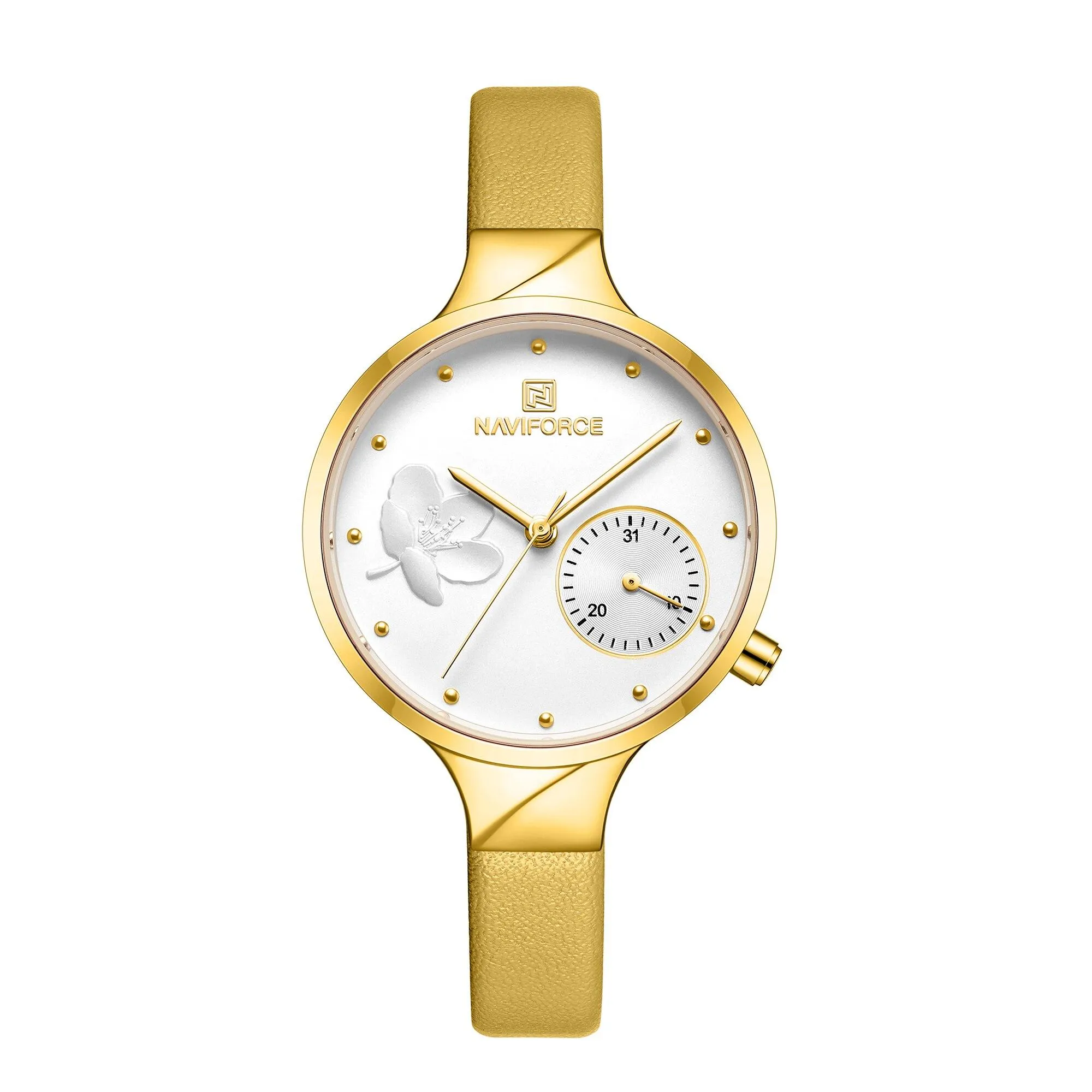 Women's Flower Dial Quartz Watches