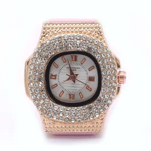 Women's Leather Strap Watches - C