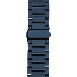 Xeric 22mm 3-Link SS Bracelet Blue
