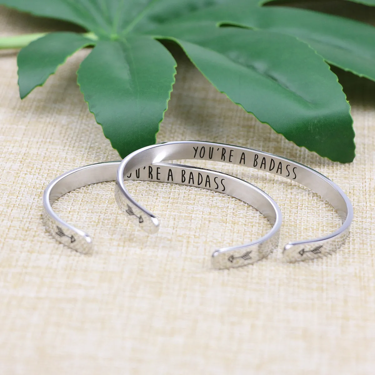 You're a Badass Set of 2 Bracelets