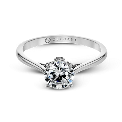 ZR23NDER Wedding Set in 14k Gold with Diamonds
