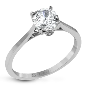 ZR23NDER Wedding Set in 14k Gold with Diamonds