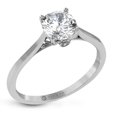 ZR23NDER Wedding Set in 14k Gold with Diamonds